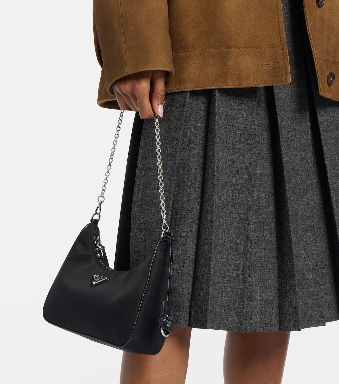 Schultertasche Re-Edition 2005 aus Re-Nylon | Prada