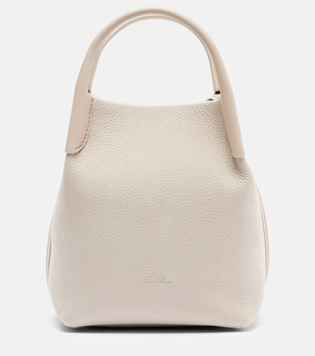 Bale Small leather bucket bag | Loro Piana