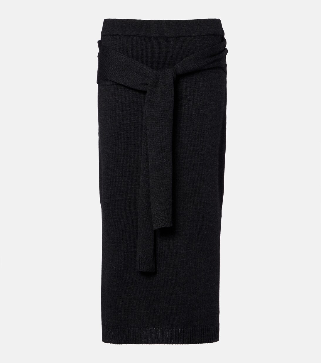 Wool-blend midi skirt | Lemaire
