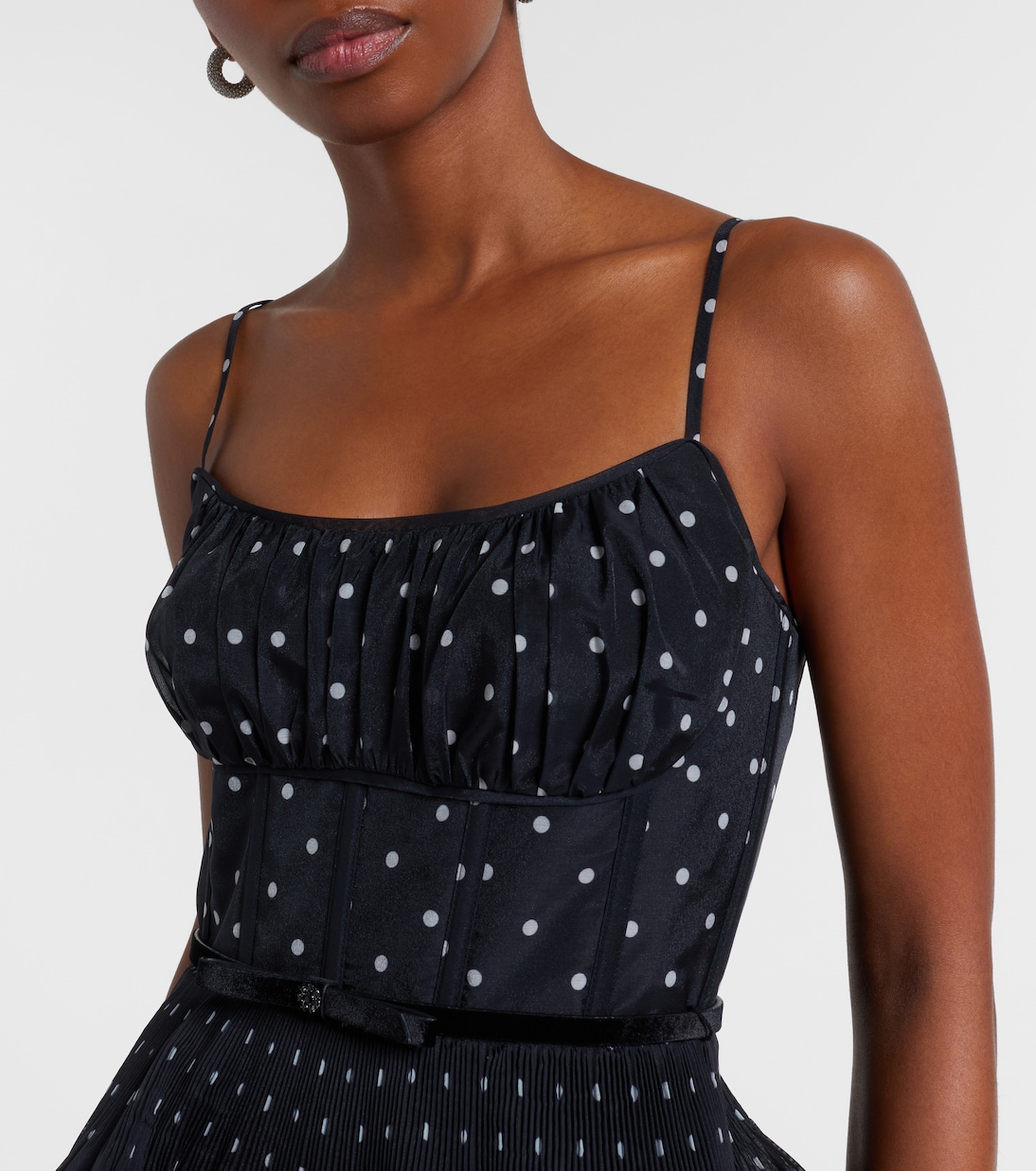 Polka-dot tiered midi dress | Zimmermann