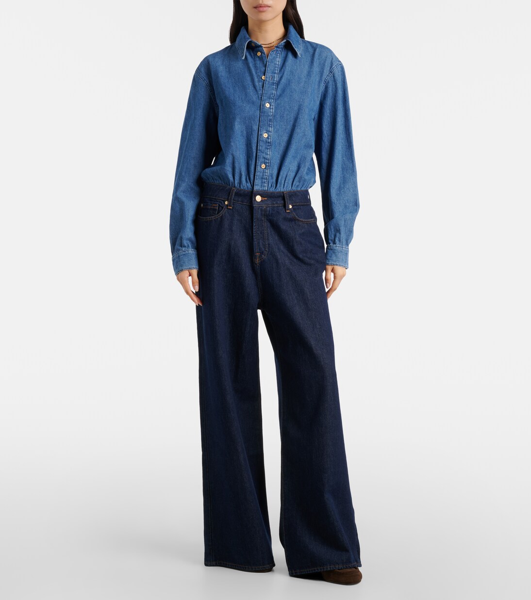 Jumpsuit aus Denim | 7 For All Mankind