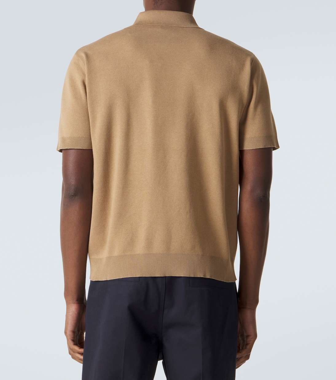 Interlocking G silk and cotton polo shirt | Gucci