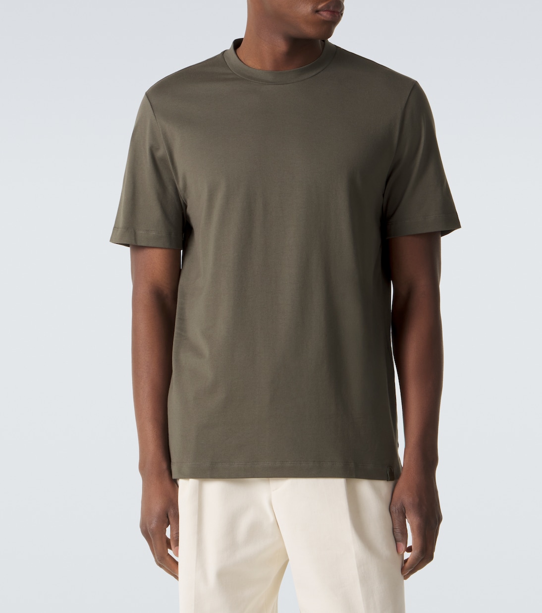 T-Shirt aus Baumwoll-Jersey | Brioni