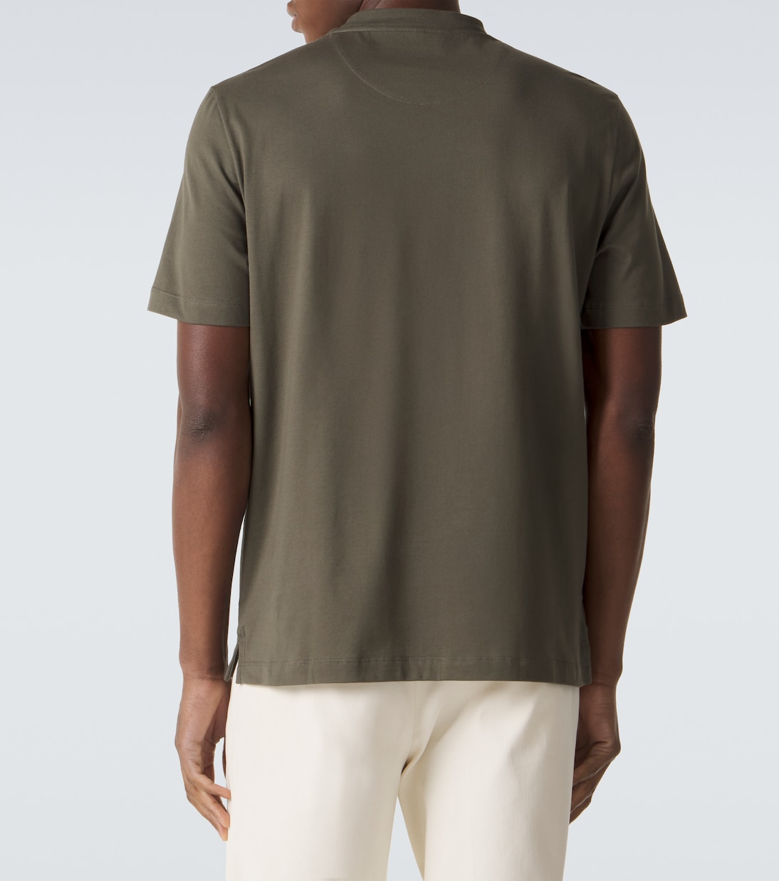 T-Shirt aus Baumwoll-Jersey | Brioni