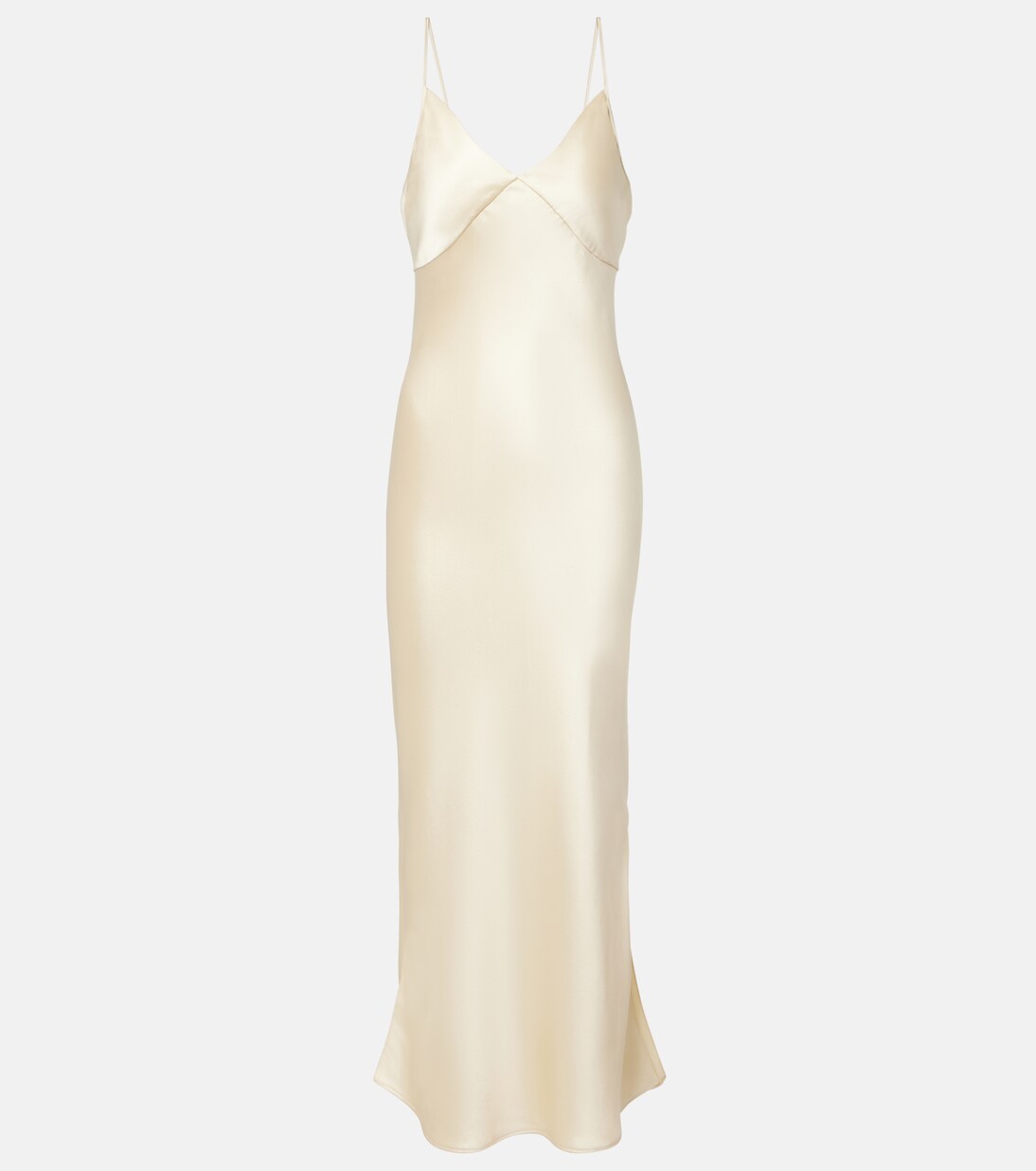Barika silk satin slip dress | The Row