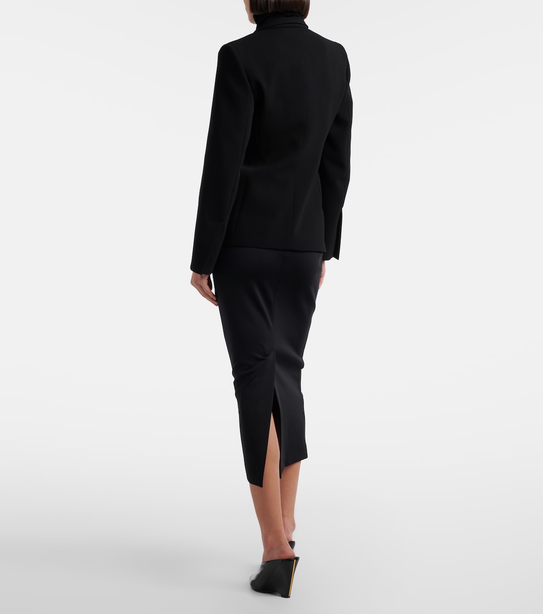 Piuma jersey pencil skirt | Max Mara