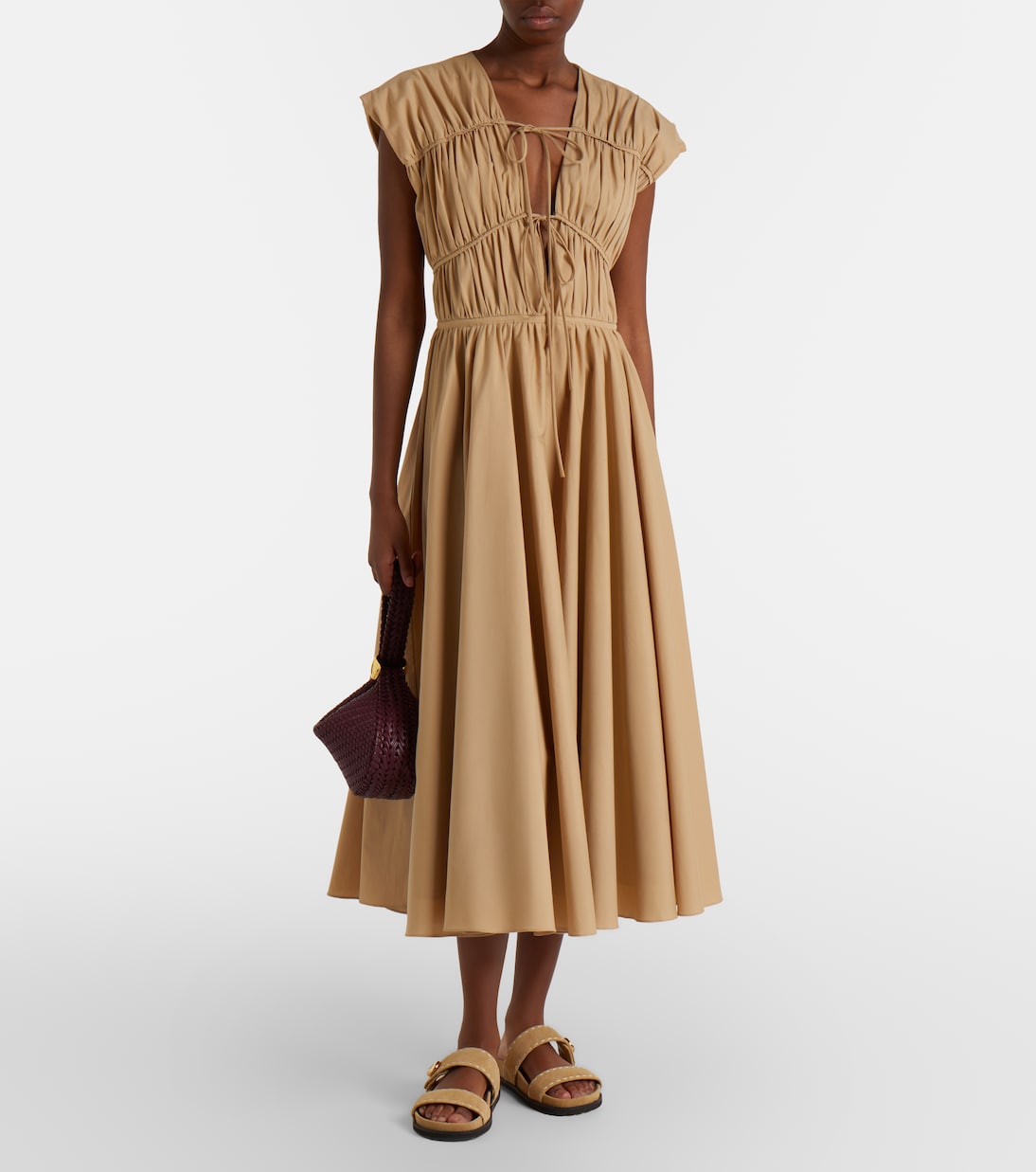 Sandalen Romy Sport aus Veloursleder | Tory Burch