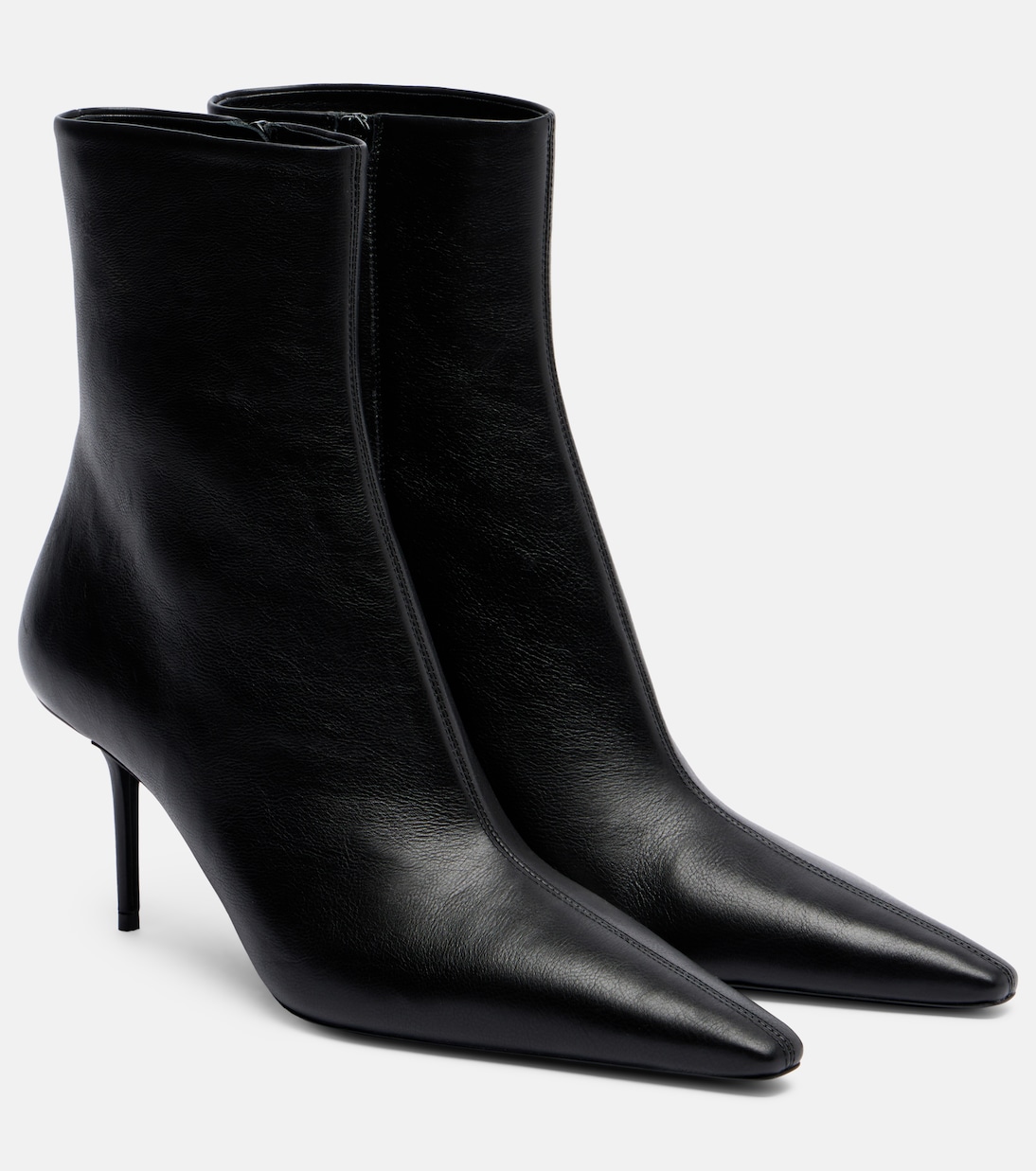 Ashley leather ankle boots | Saint Laurent