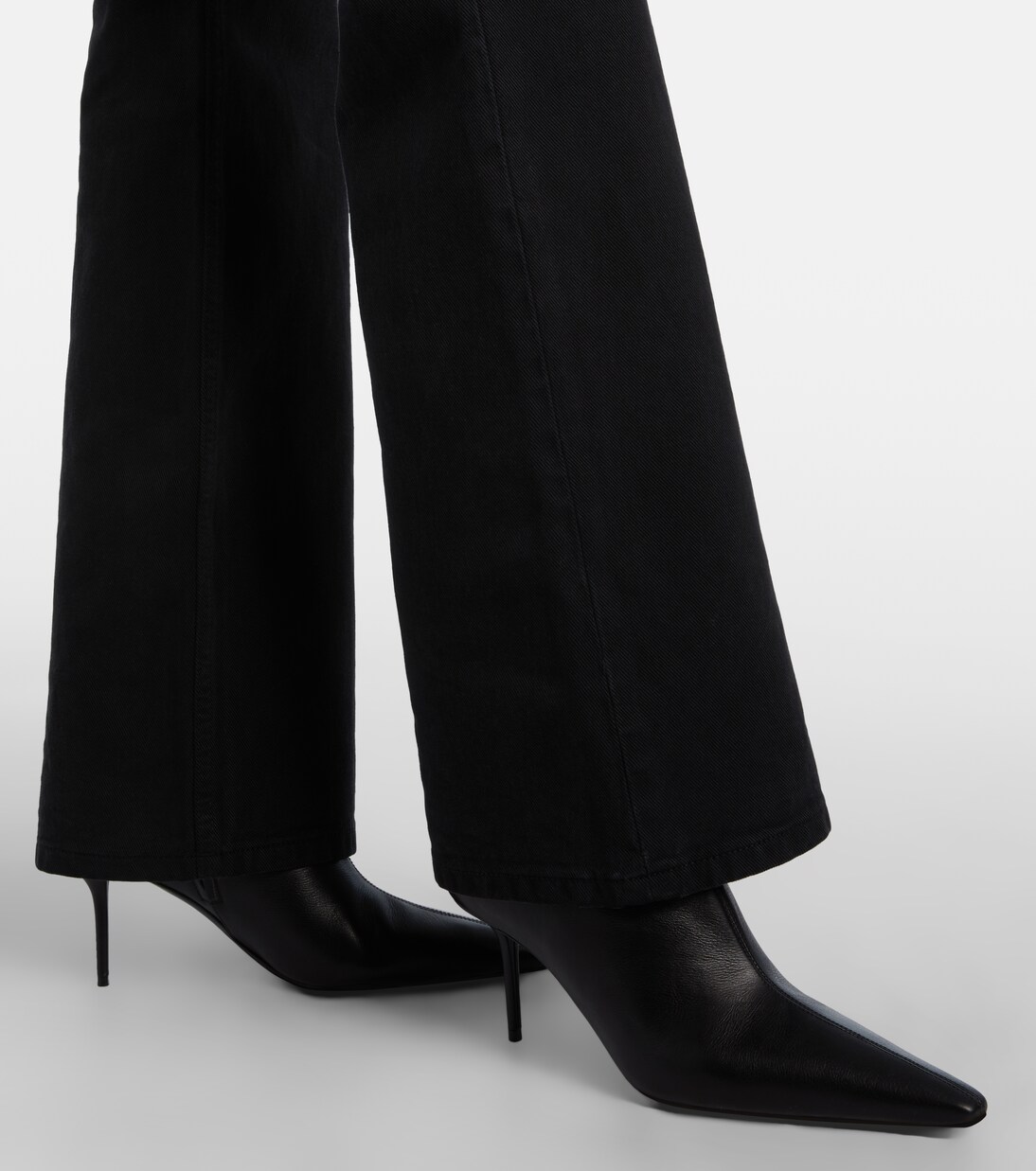 Ashley leather ankle boots | Saint Laurent