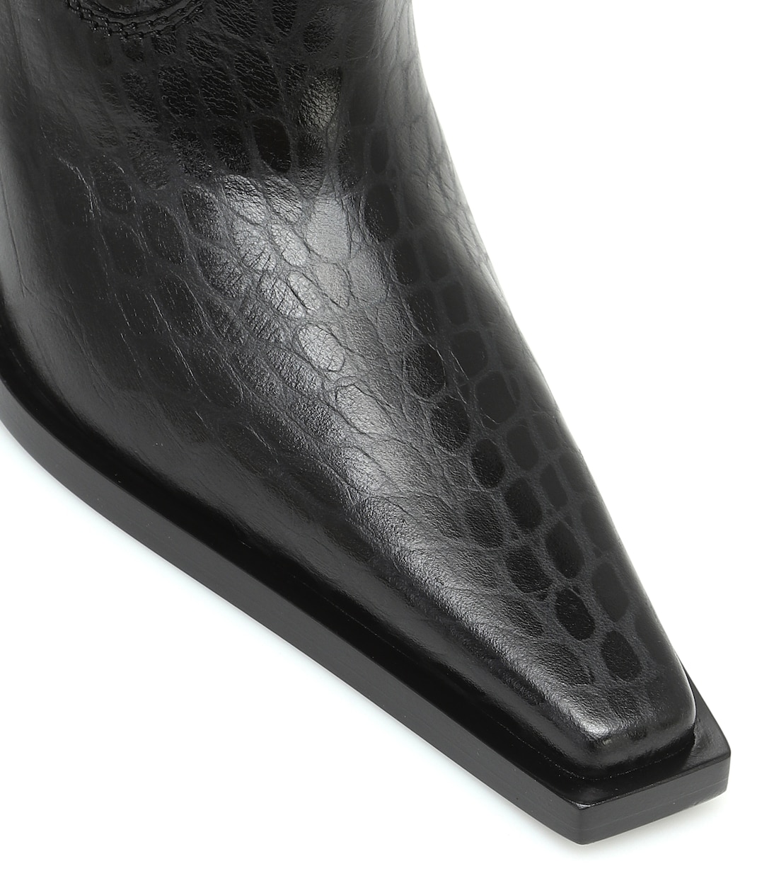 Bottines santiags en cuir embossé | Tom Ford
