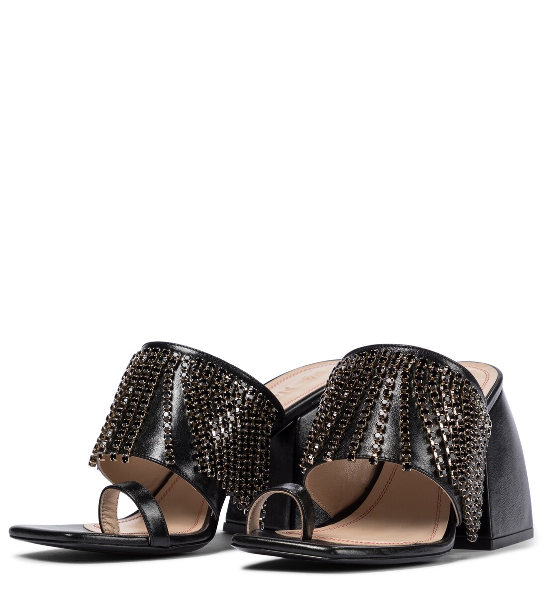 Verzierte Sandalen Bulla Preston aus Leder | Nodaleto