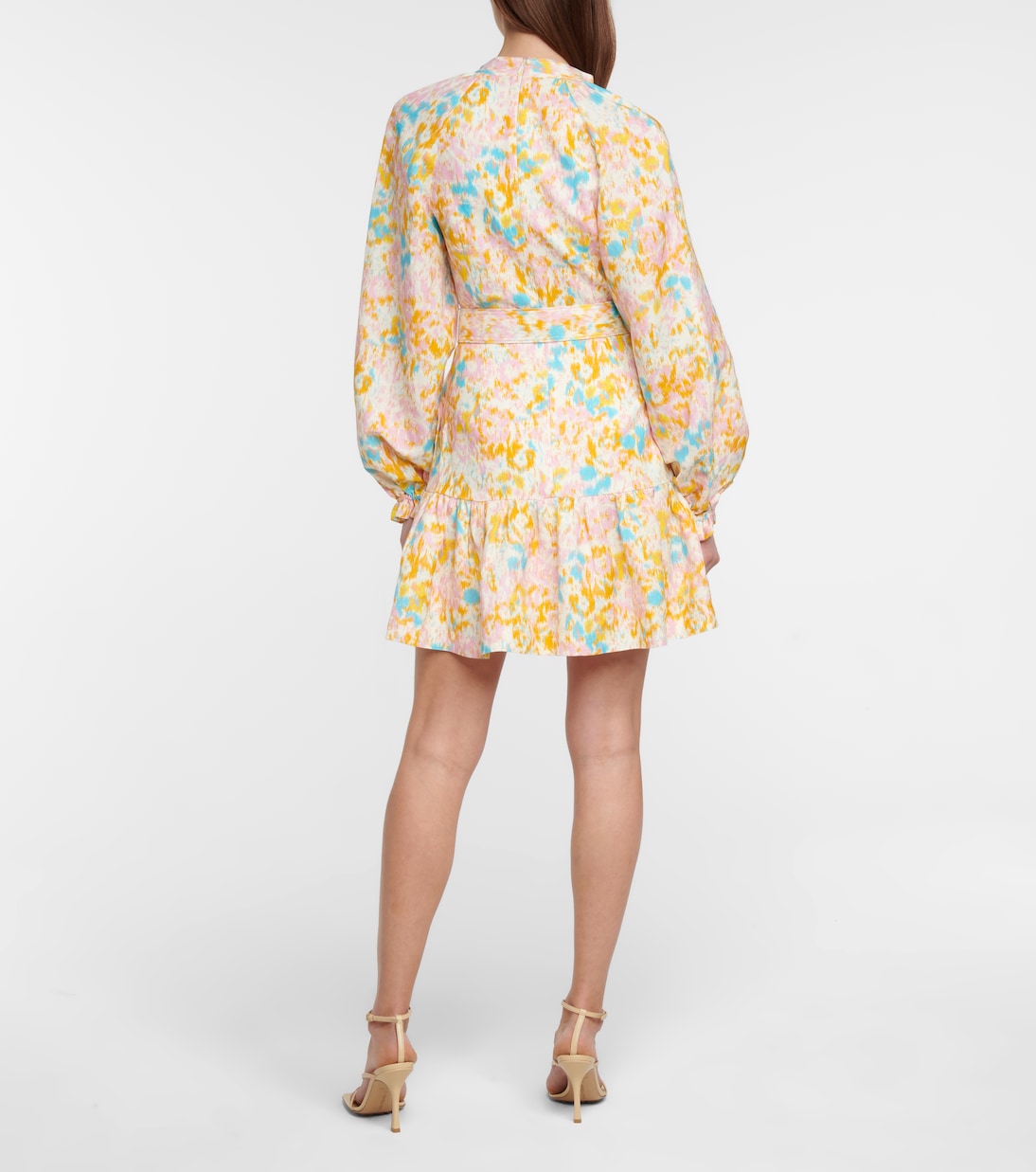 Bedrucktes Minikleid Ottoman | Rebecca Vallance