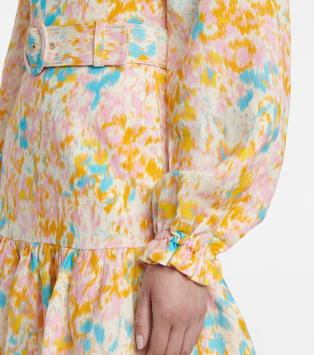 Bedrucktes Minikleid Ottoman | Rebecca Vallance