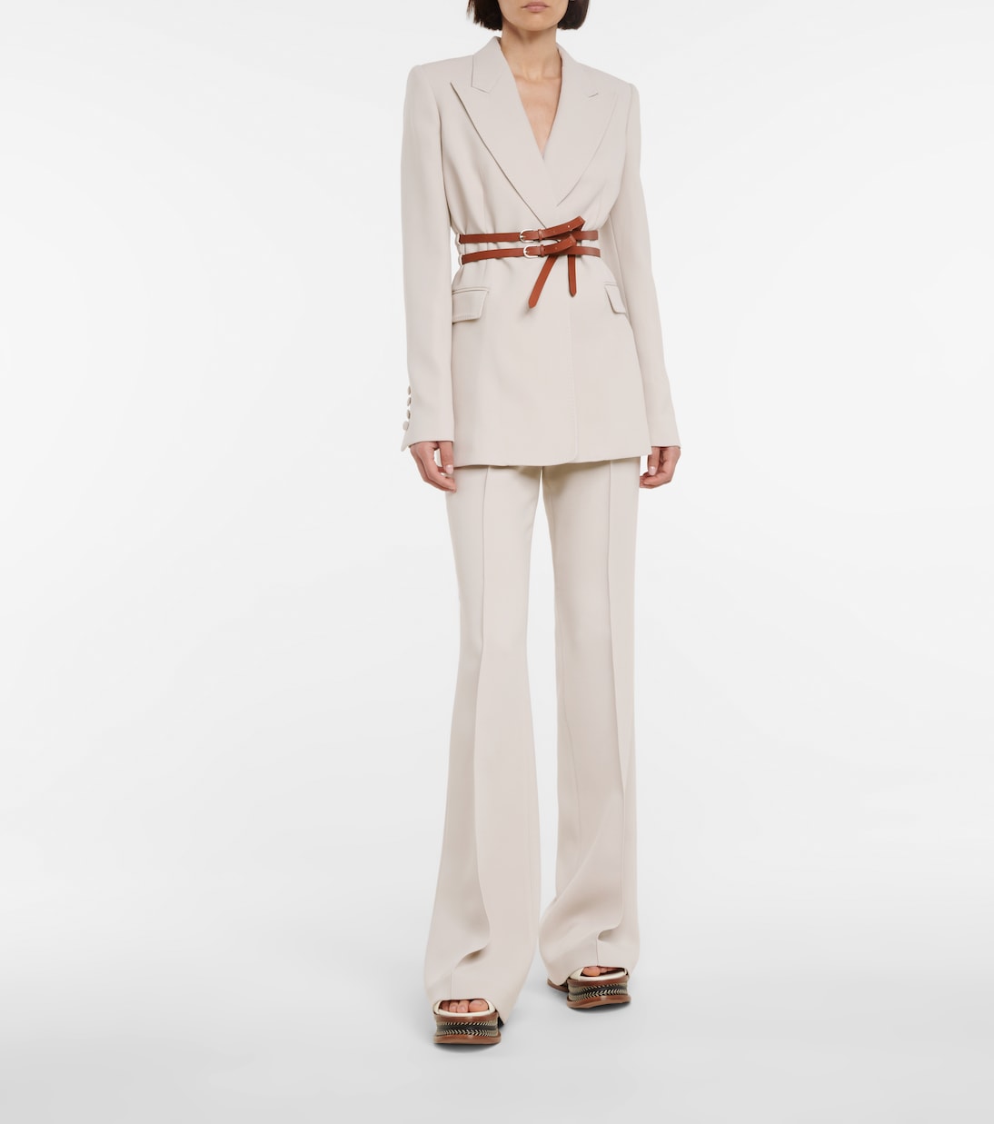 Perez high-rise wool pants | Gabriela Hearst