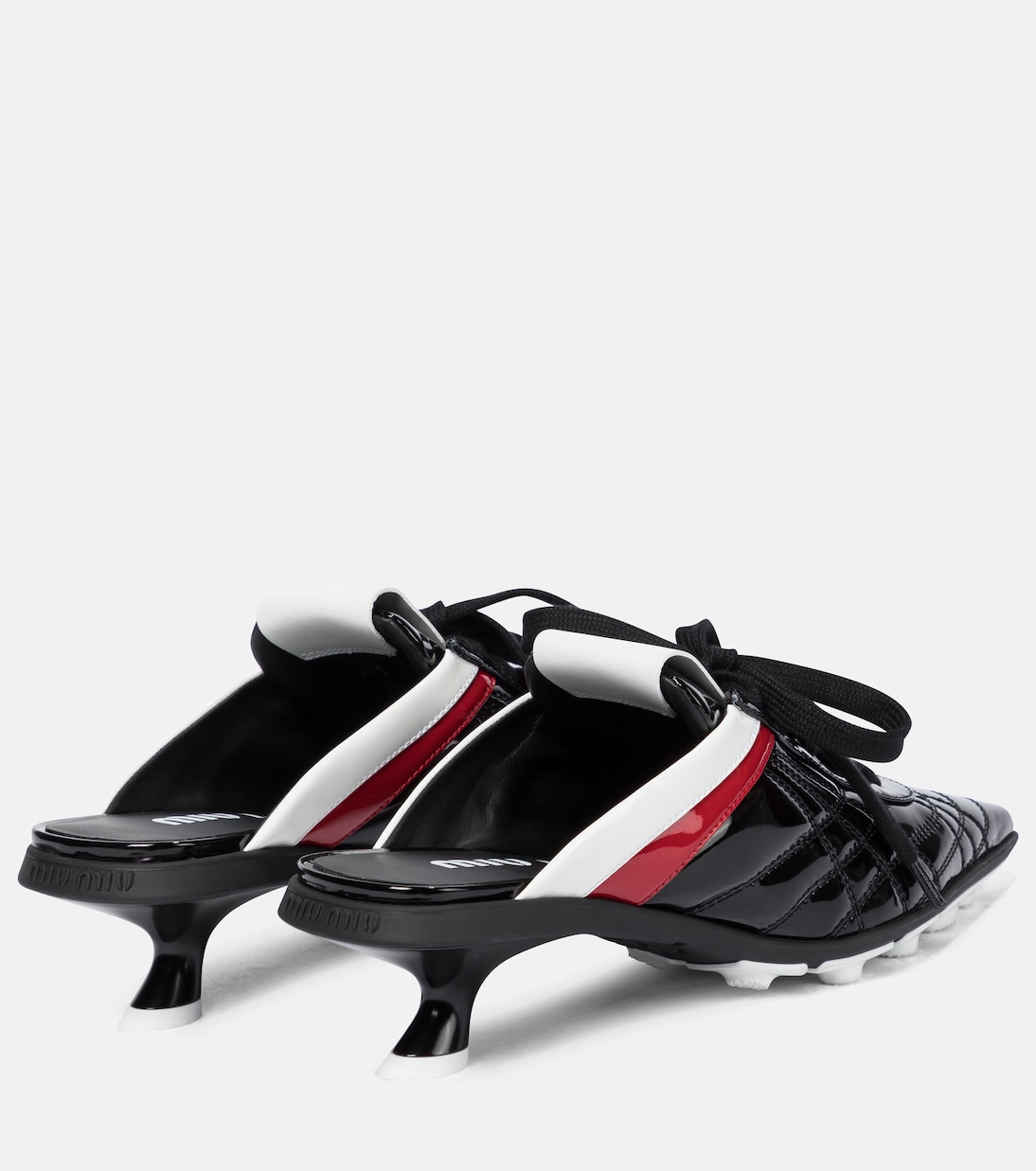 Mules in vernice | Miu Miu