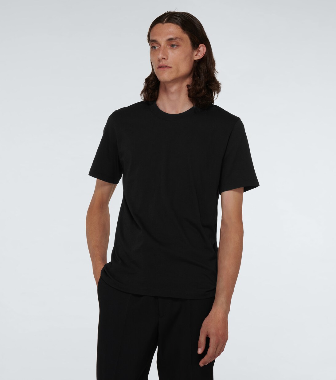 Short-sleeved cotton T-shirt | Jil Sander