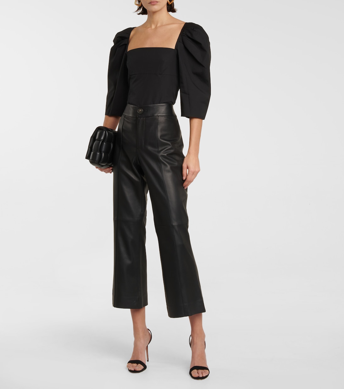 Cropped-Top aus Baumwolle | Vince