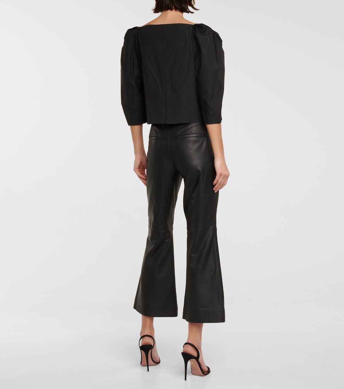 Cropped-Top aus Baumwolle | Vince
