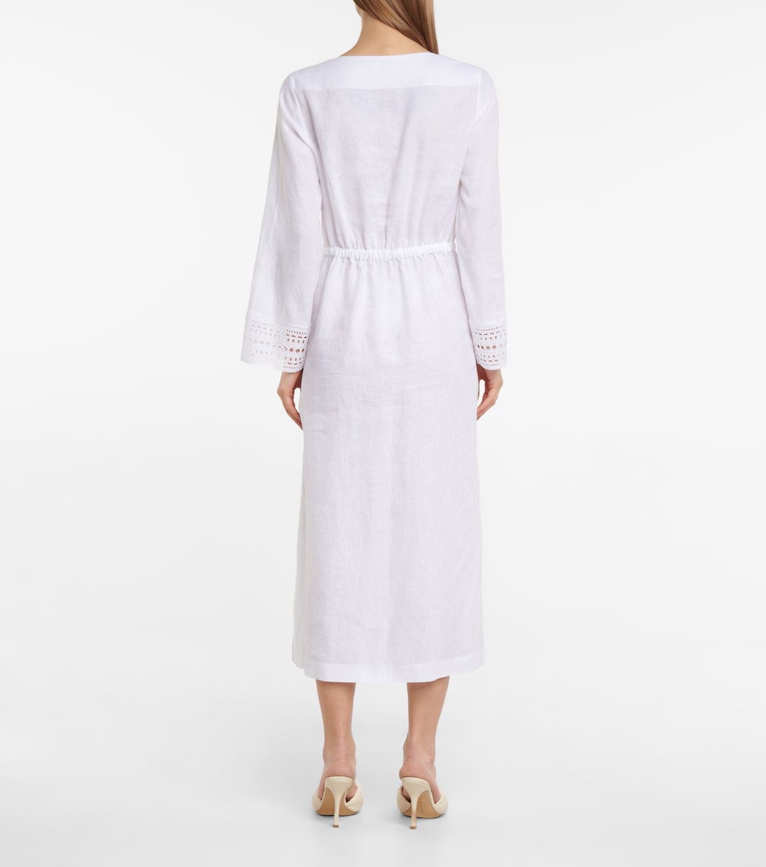 Abito midi Norlia in lino | Loro Piana