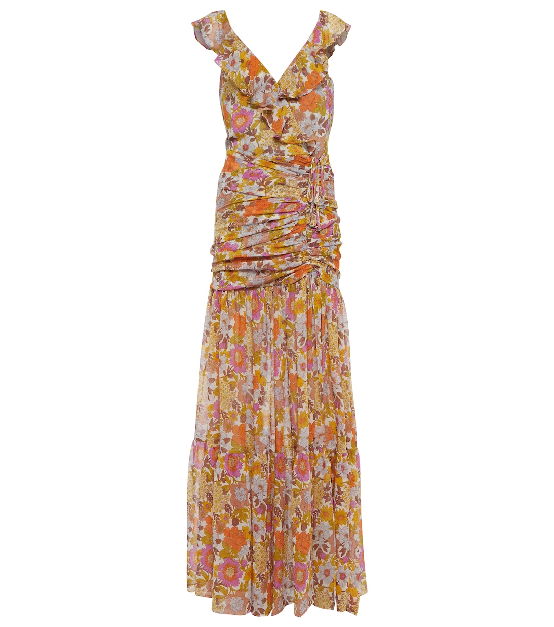 Maxikleid Alannah aus Seide | Veronica Beard