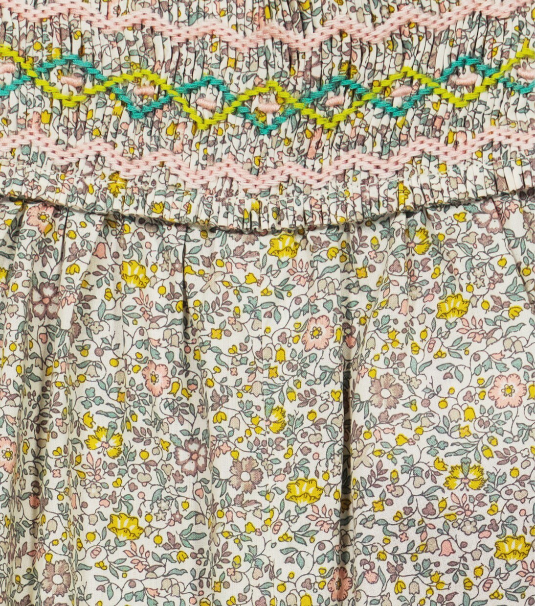 Bebé - mono Lilisy de algodón floral | Bonpoint