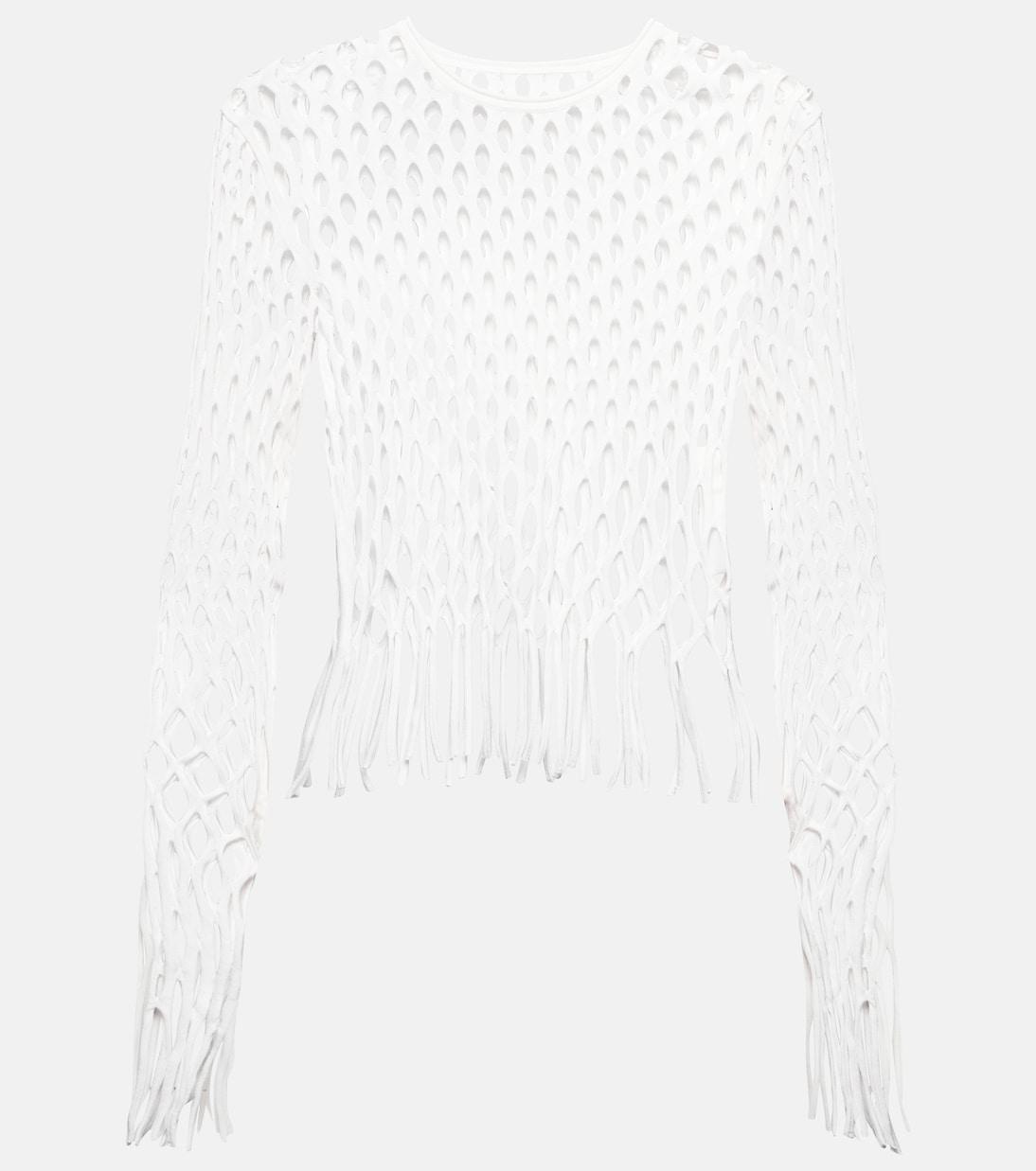 Fringed fishnet top | Dion Lee