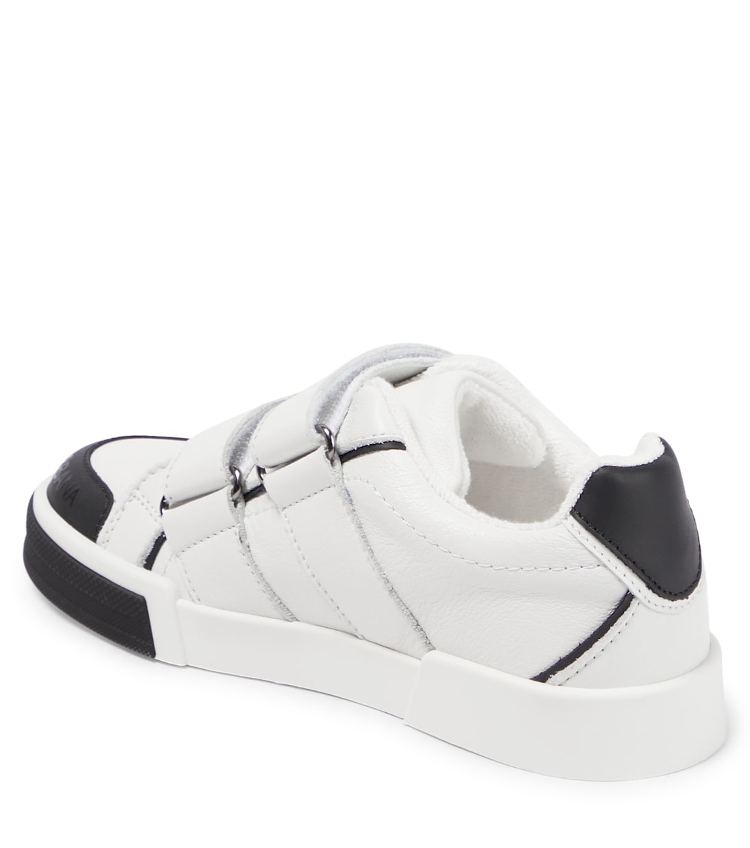 Sneakers in pelle con logo | Dolce&Gabbana Kids