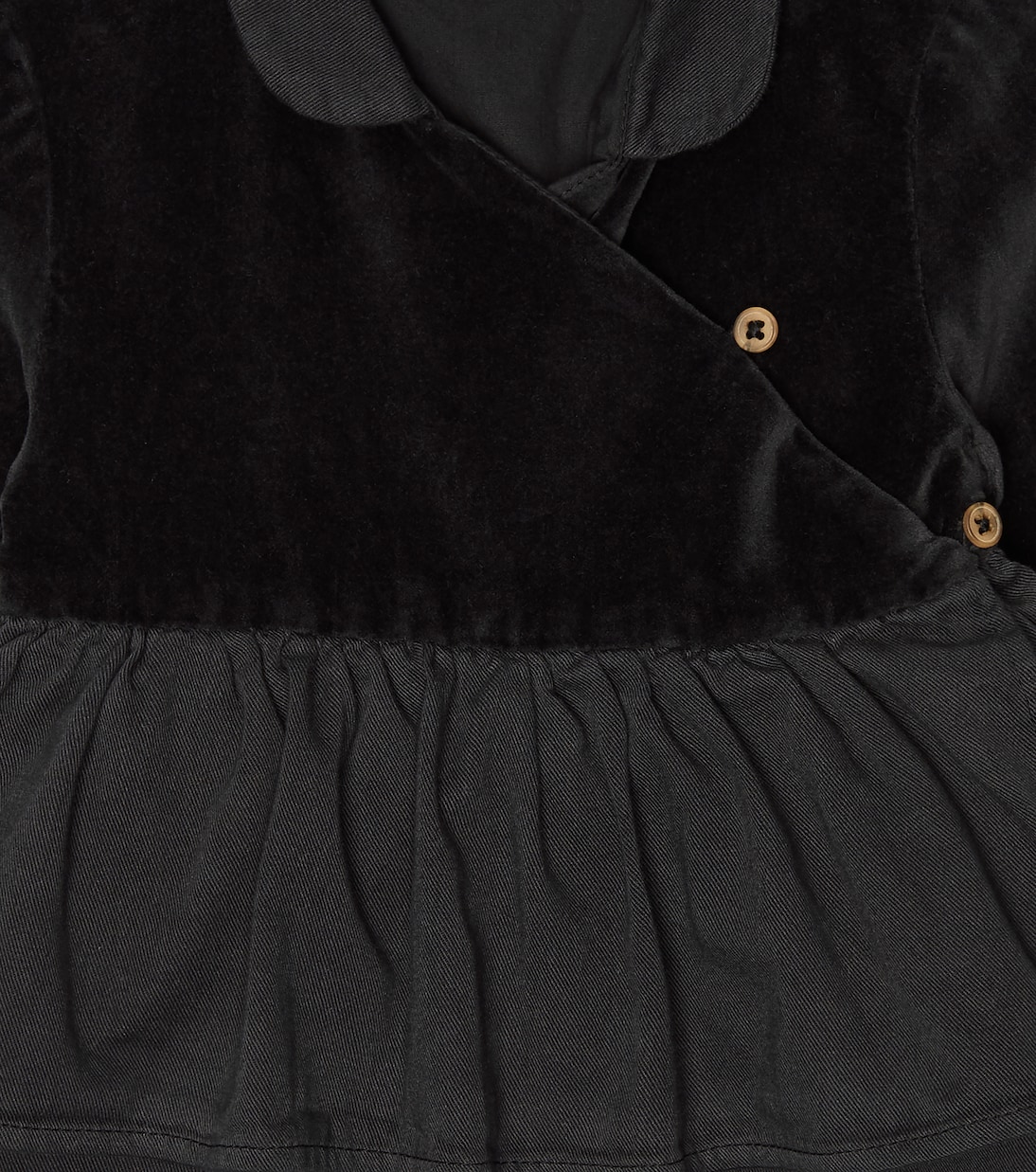 Baby Kleid Floisa mit Samt | Donsje