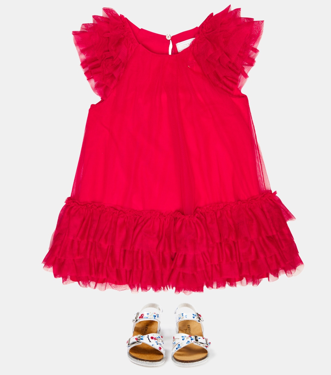 Sequin-embellished tutu dress | Monnalisa