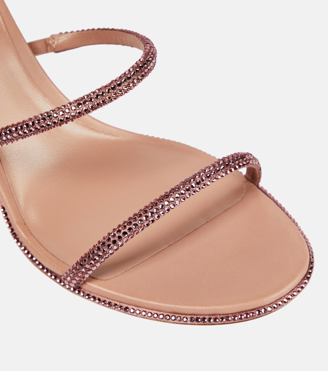 Cleo embellished satin sandals | Rene Caovilla
