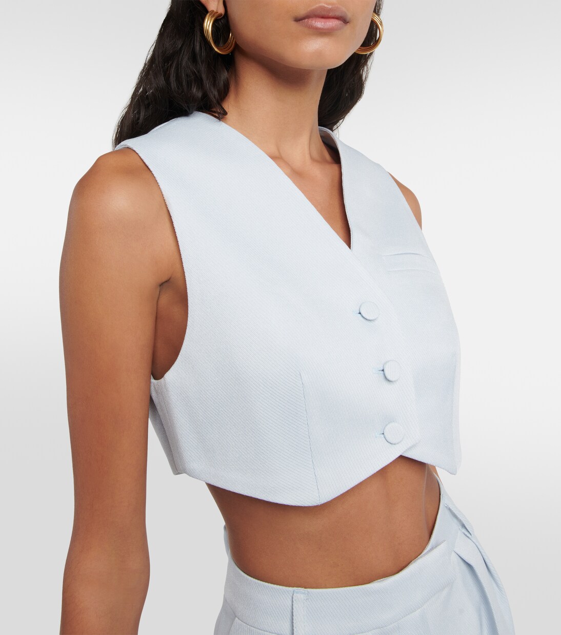 Gilet cropped Auri | Aya Muse
