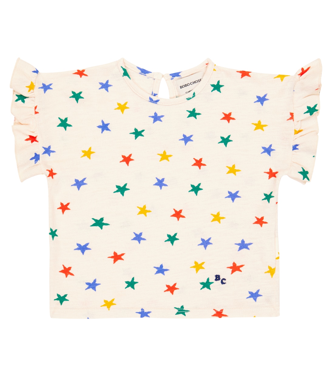 Baby ruffle-trimmed cotton T-shirt | Bobo Choses