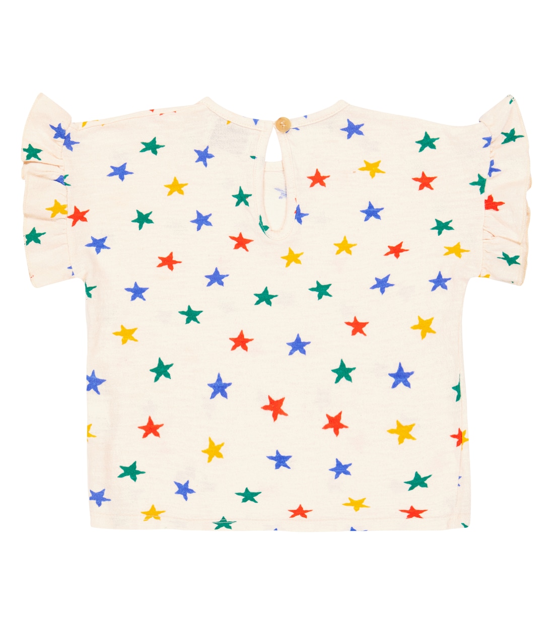 Baby ruffle-trimmed cotton T-shirt | Bobo Choses