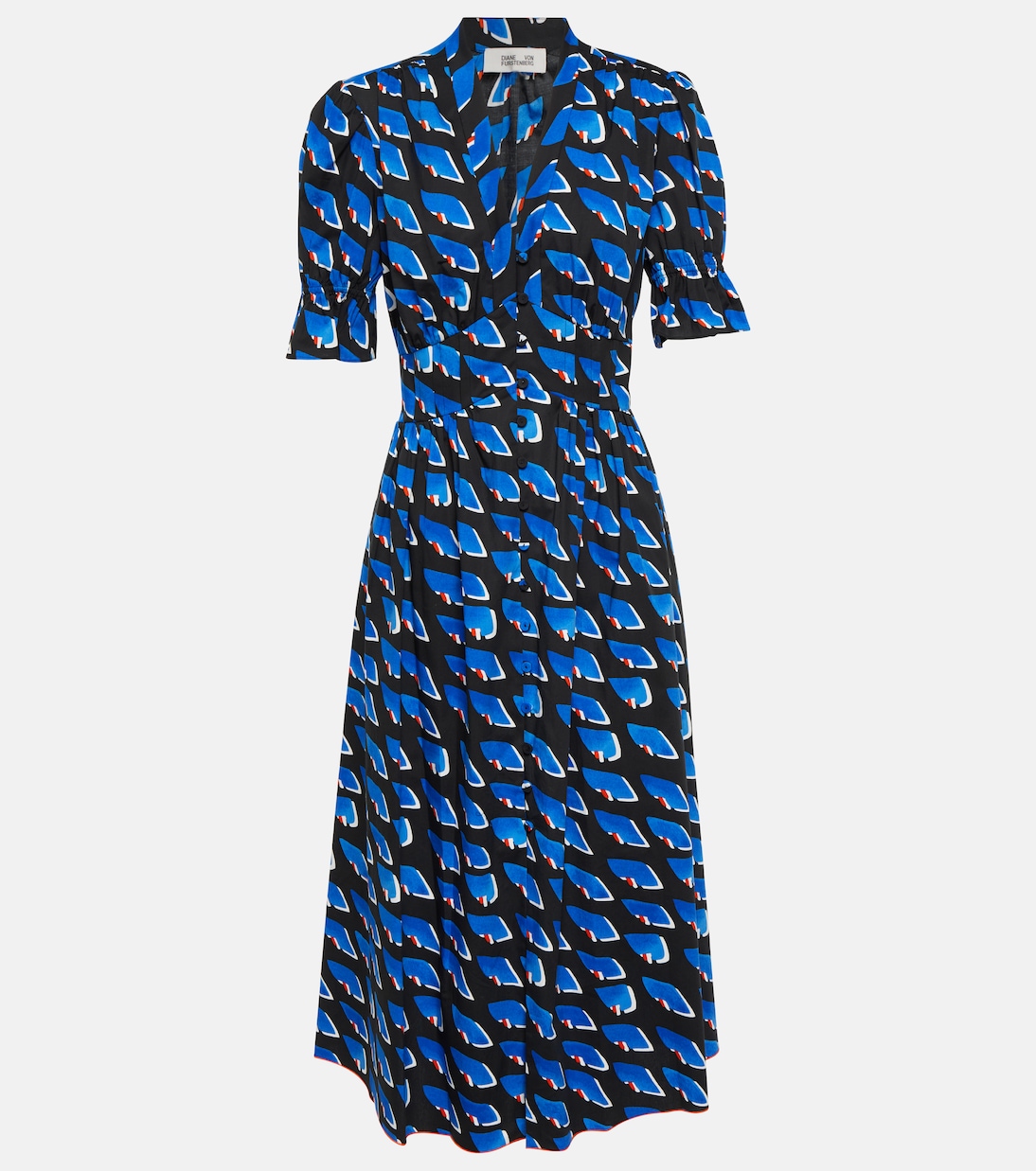 Printed wrap midi dress | Diane von Furstenberg