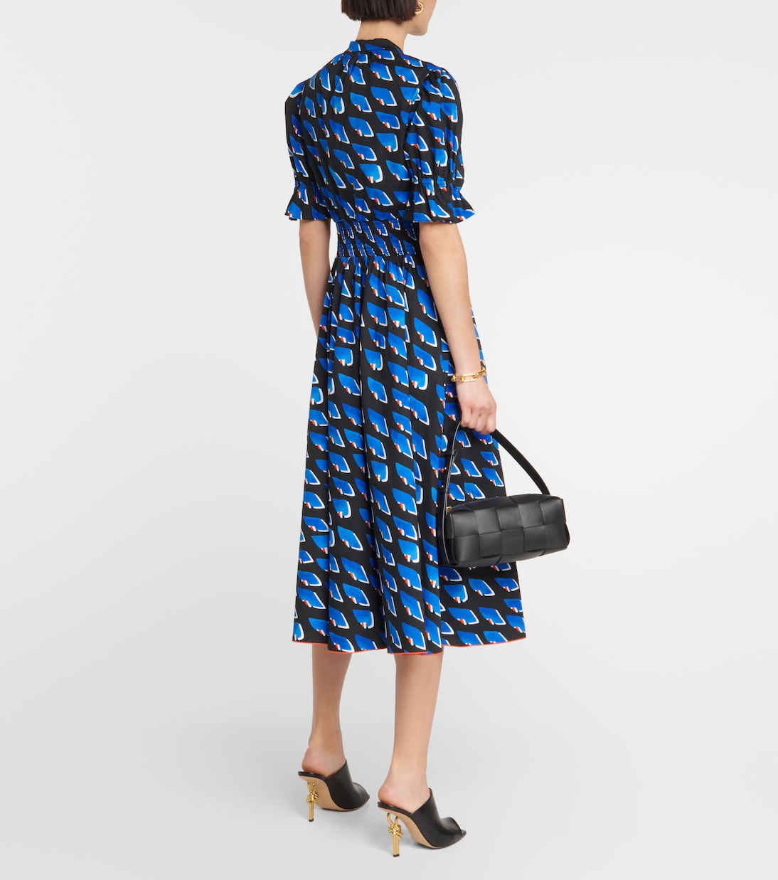 Printed wrap midi dress | Diane von Furstenberg