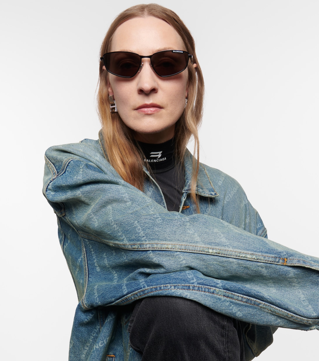 Gafas de sol rectangulares | Balenciaga