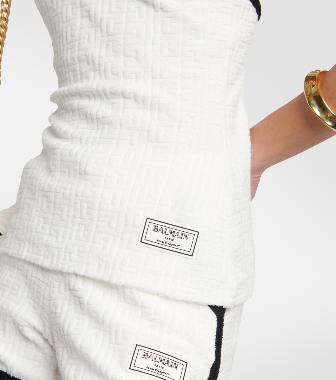 Tank top in misto cotone | Balmain