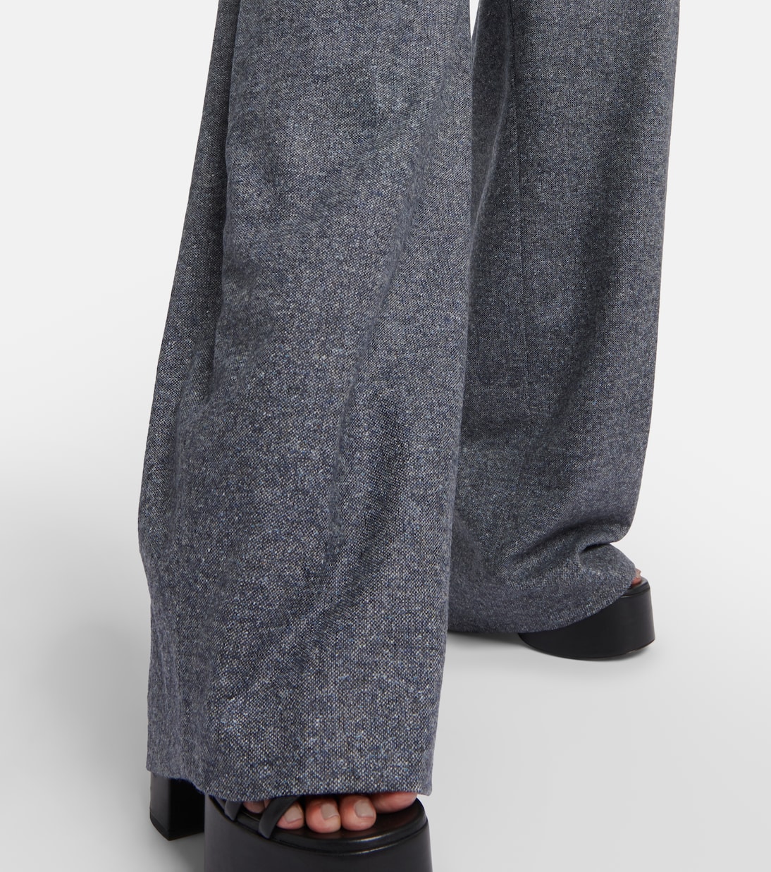 Tyr high-rise wool-blend wide-leg pants | Altuzarra