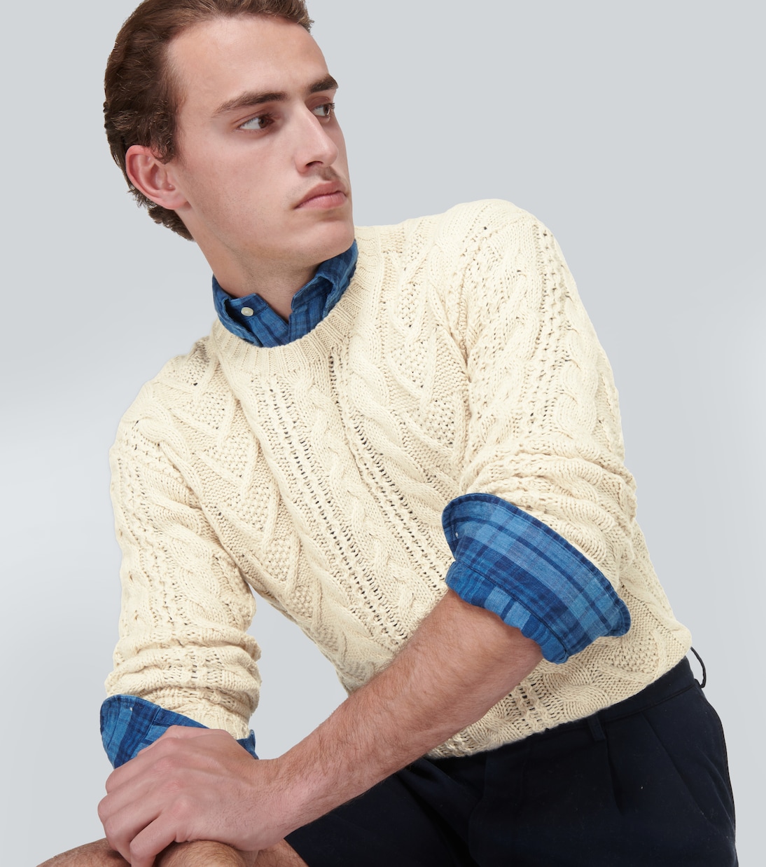 Pull en coton et cachemire mélangés | Polo Ralph Lauren