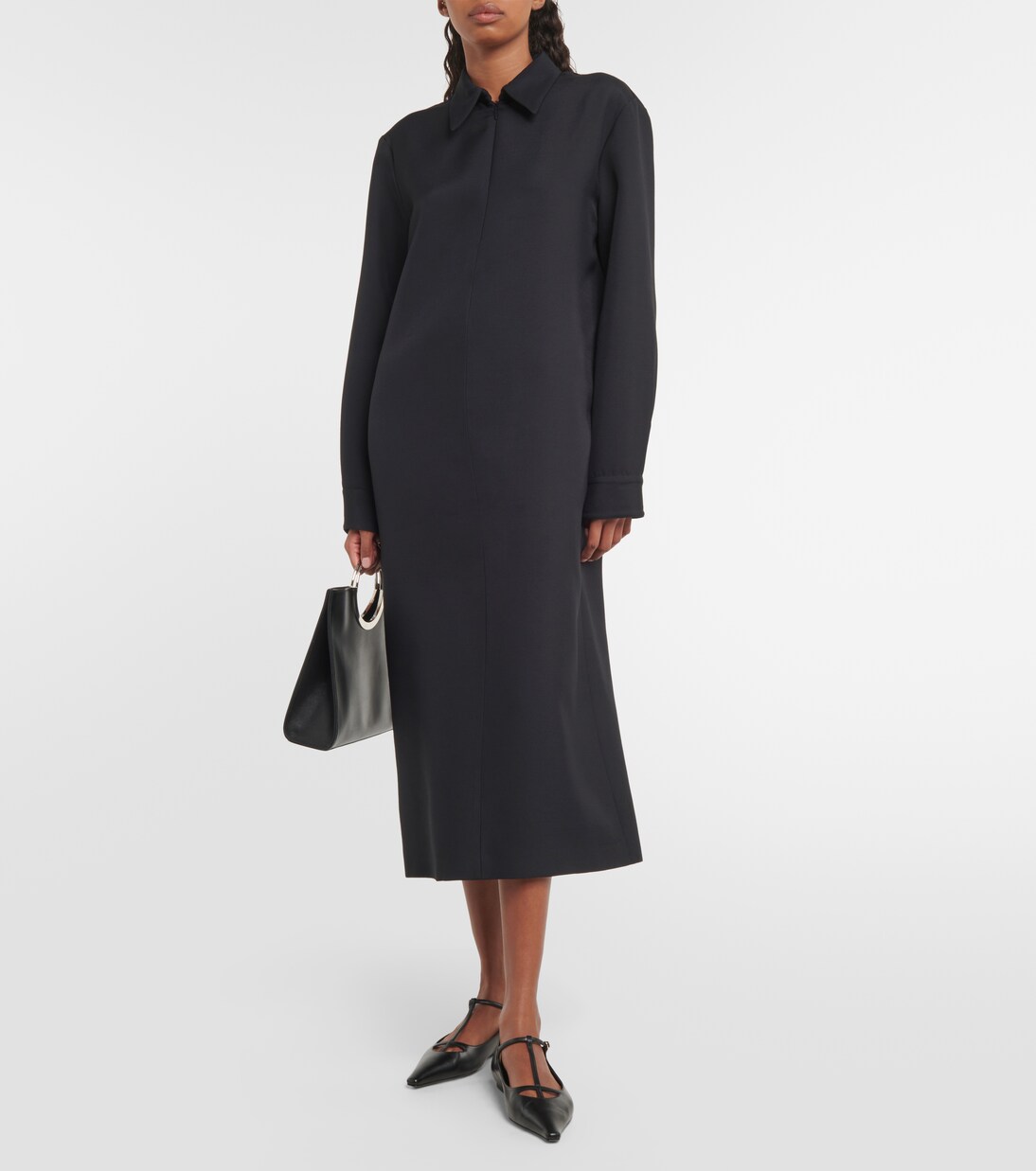 Ballerinas Cyd aus Leder | The Row