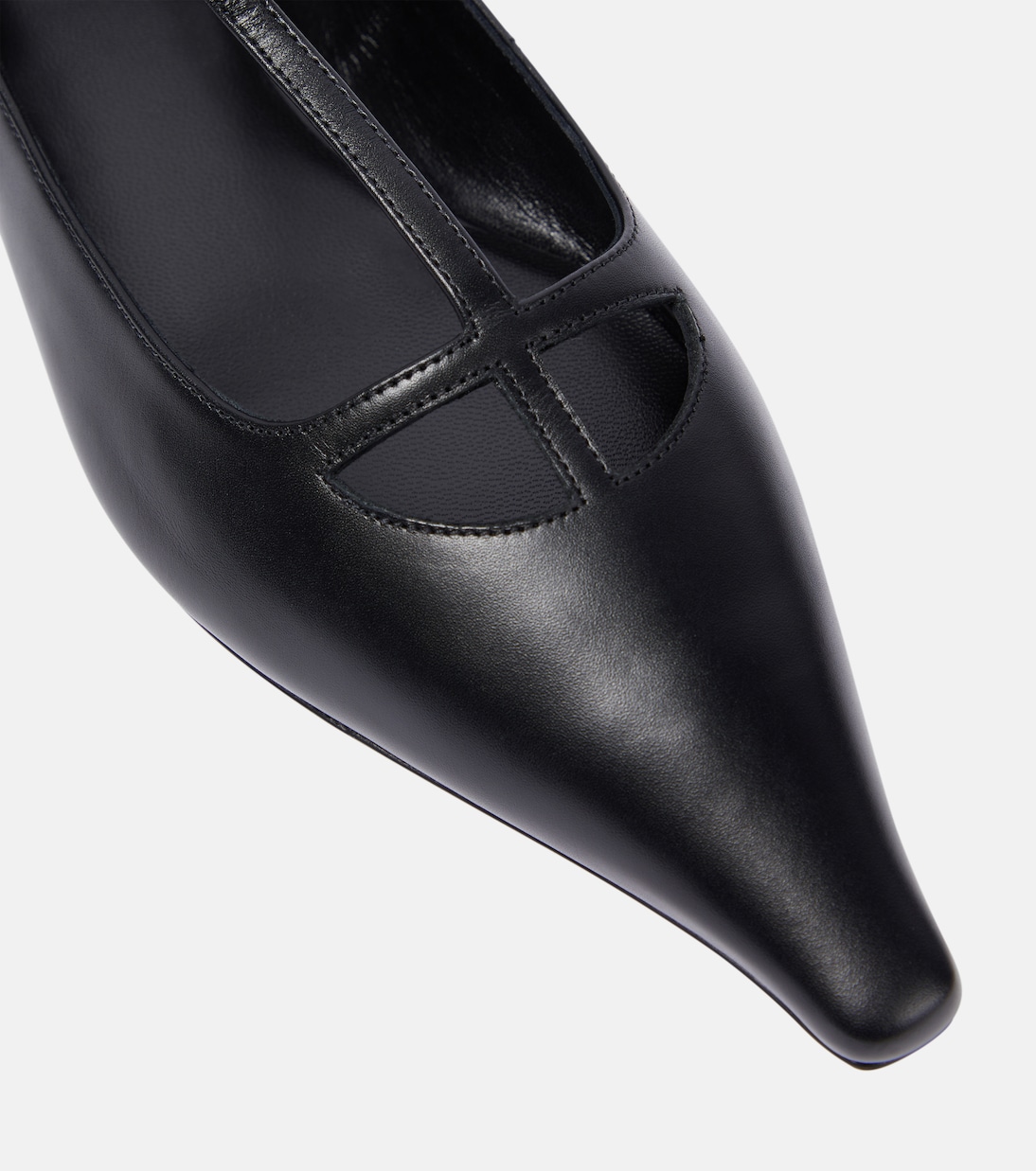 Ballerinas Cyd aus Leder | The Row