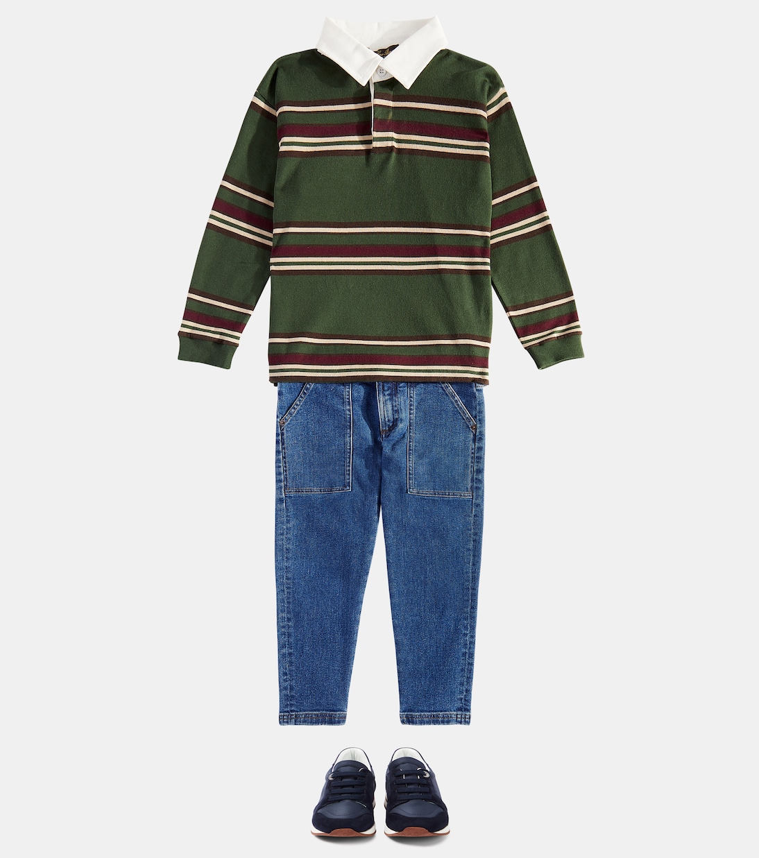 Sneakers My Wind in suede | Loro Piana Kids