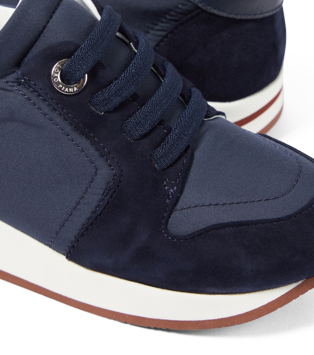Sneakers My Wind in suede | Loro Piana Kids