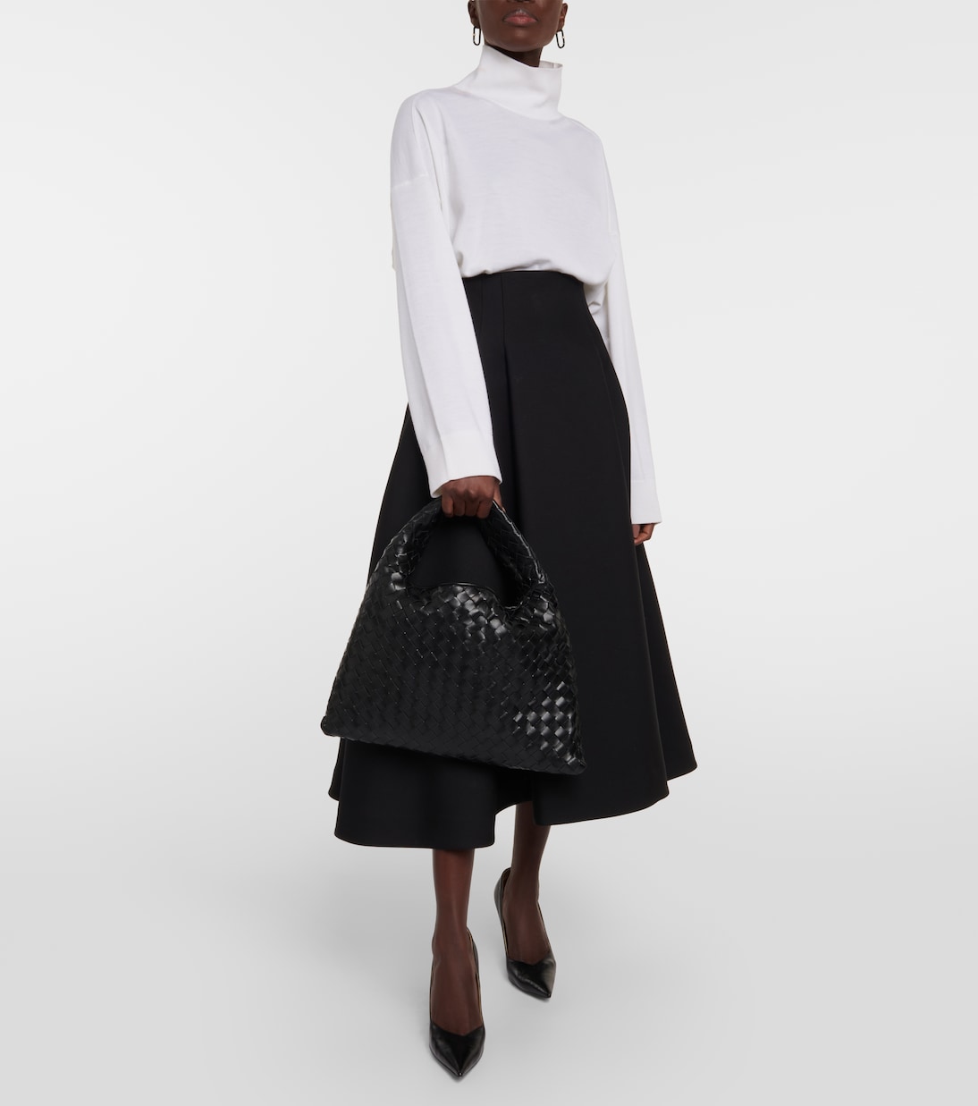 Sac Hop Medium Intrecciato en cuir | Bottega Veneta