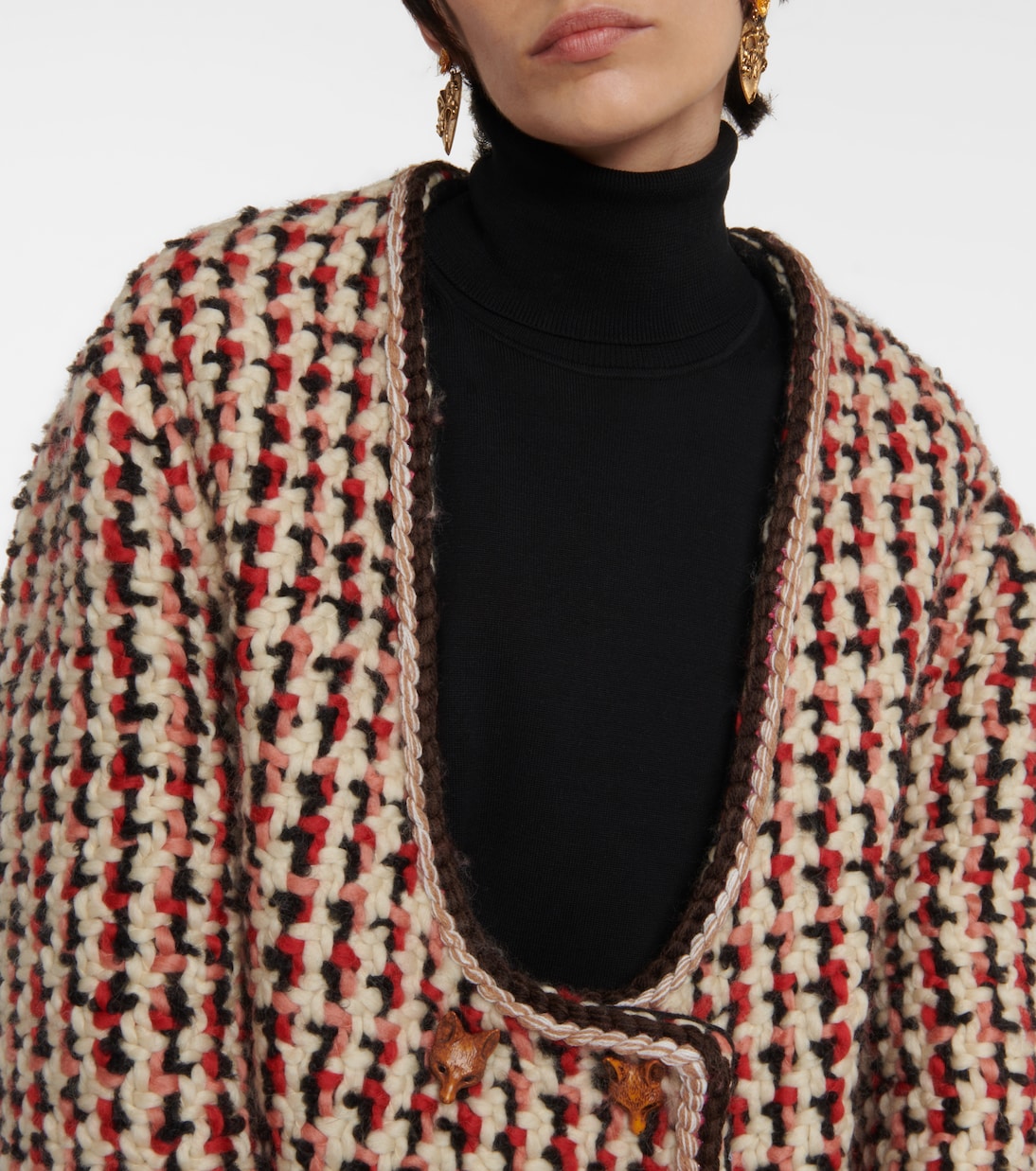 Chaqueta oversized de mezcla de lana | Etro