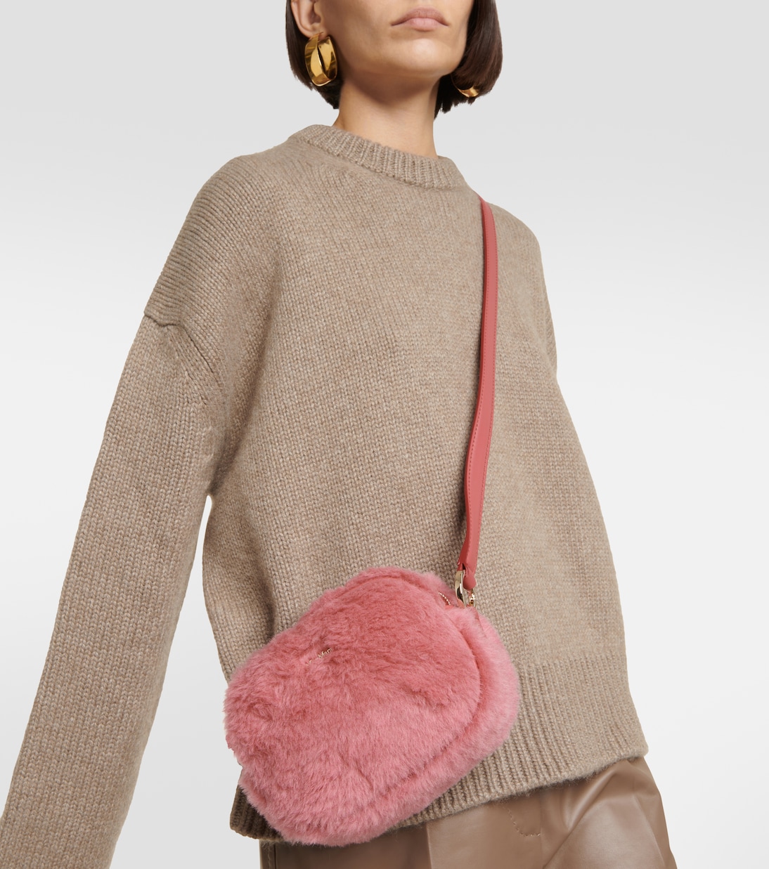 Borsa a tracolla Small in teddy  | Max Mara