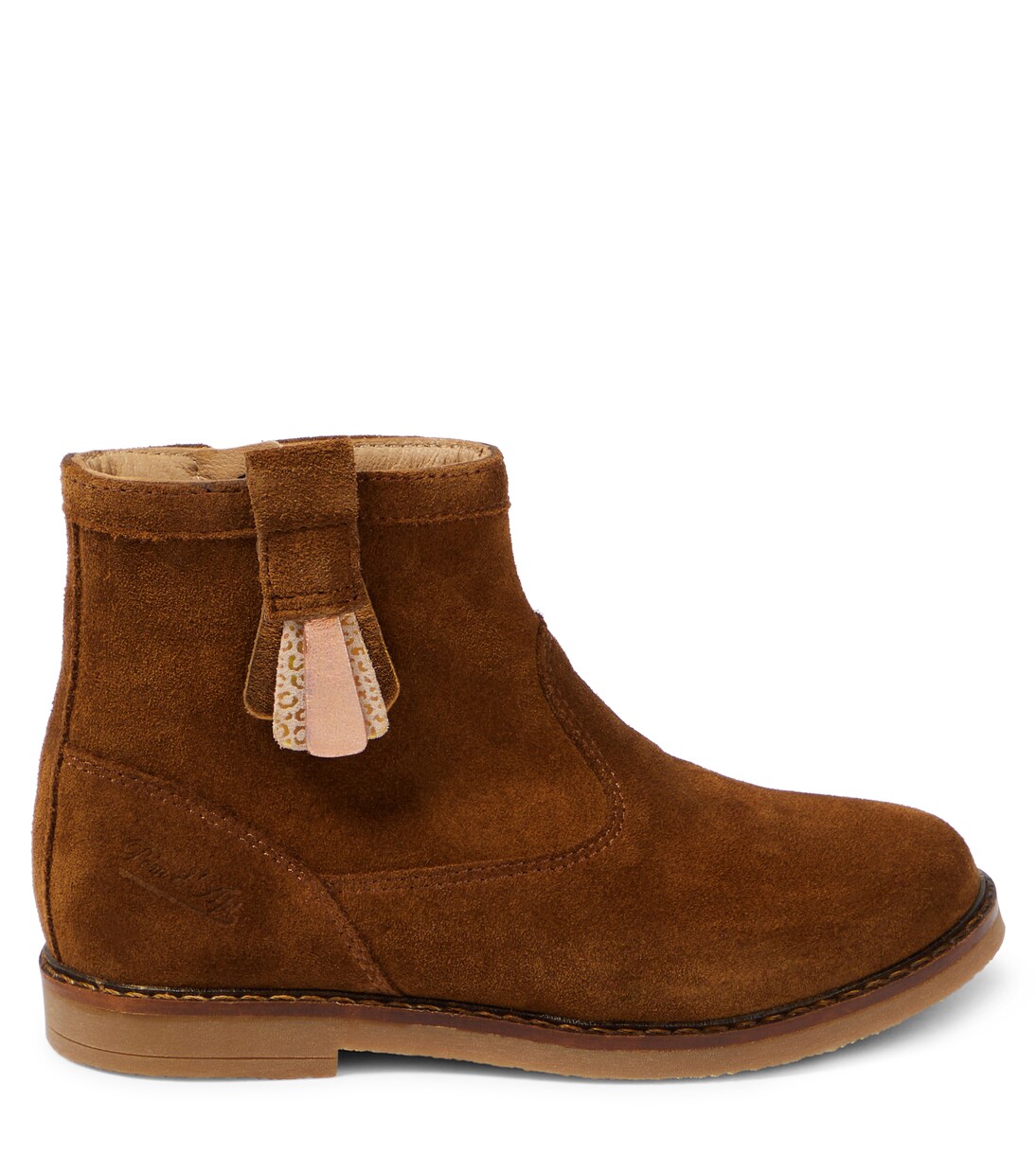 Stiefel Trip Arty aus Veloursleder | Pom d'Api