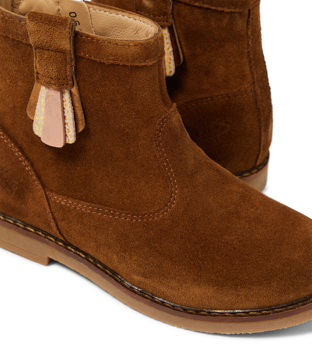 Stiefel Trip Arty aus Veloursleder | Pom d'Api