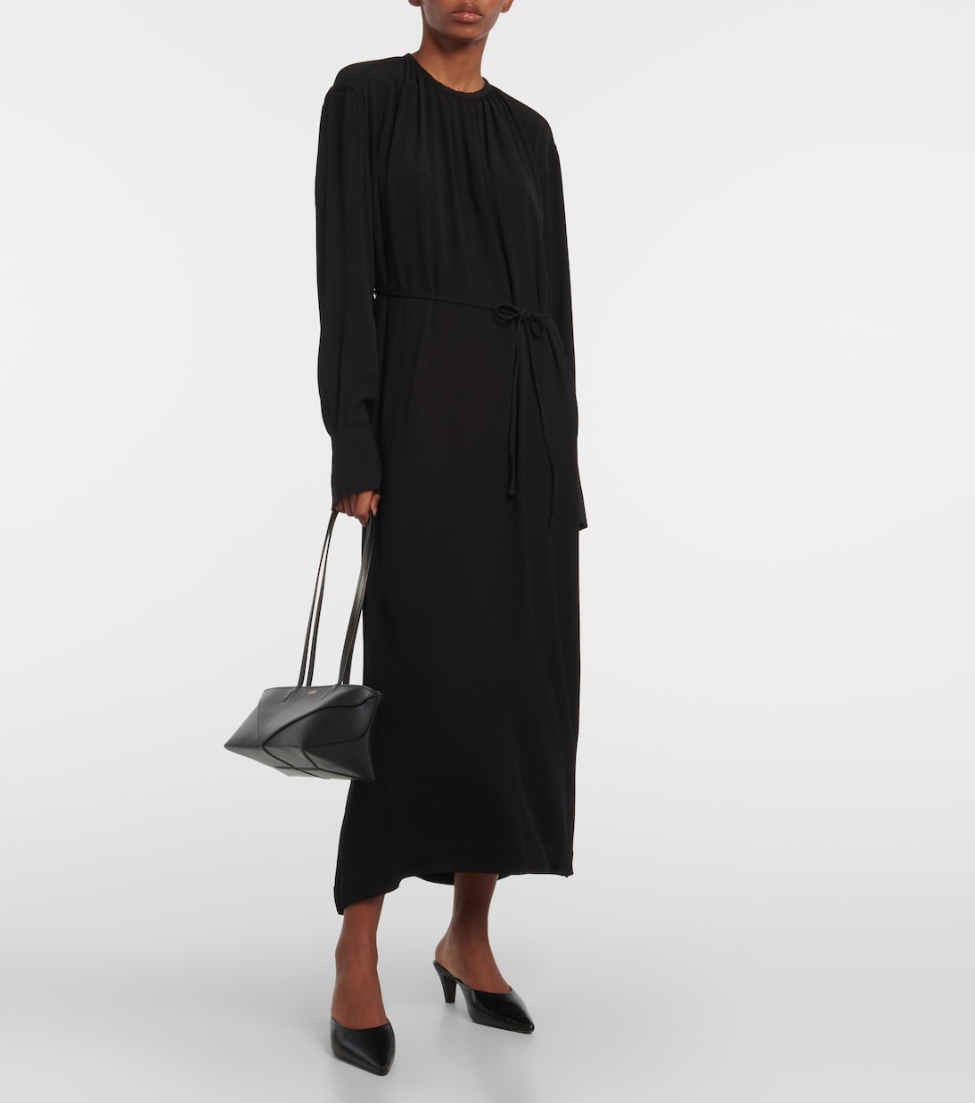 Maxikleid aus Crêpe | Toteme