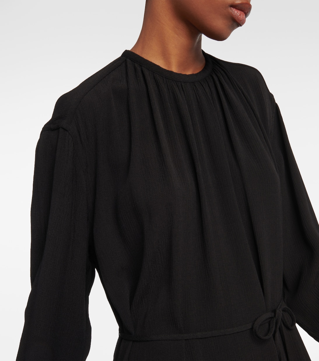 Maxikleid aus Crêpe | Toteme